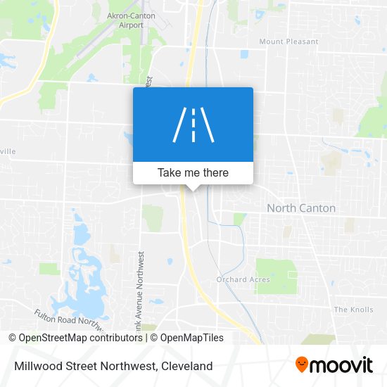 Mapa de Millwood Street Northwest