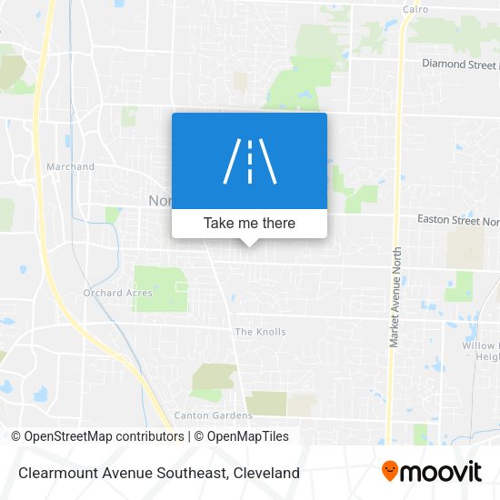 Clearmount Avenue Southeast map