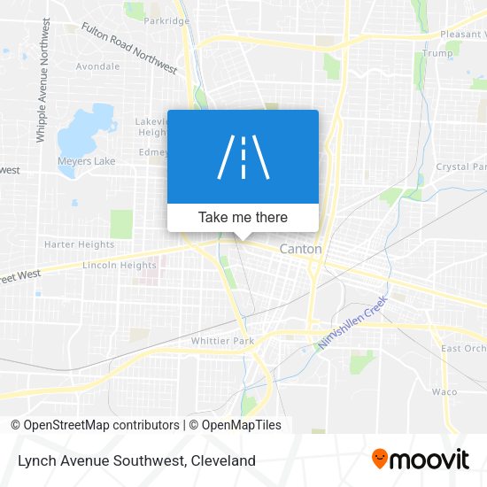 Lynch Avenue Southwest map