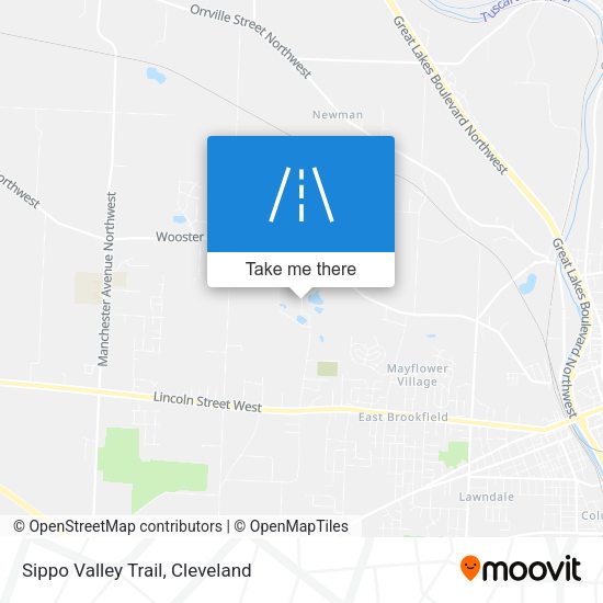 Sippo Valley Trail map