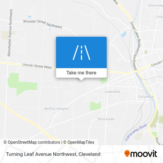 Turning Leaf Avenue Northwest map