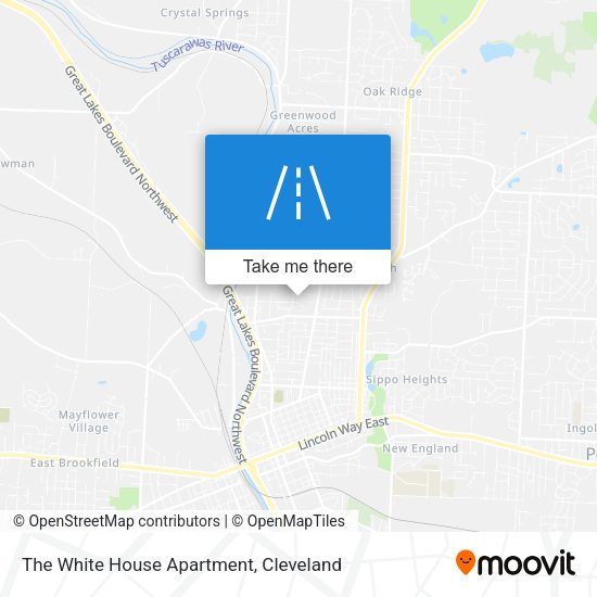 The White House Apartment map