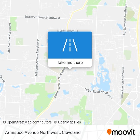 Mapa de Armistice Avenue Northwest