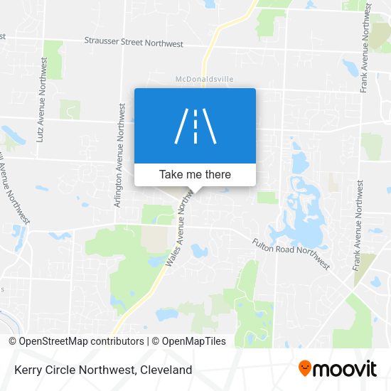 Kerry Circle Northwest map