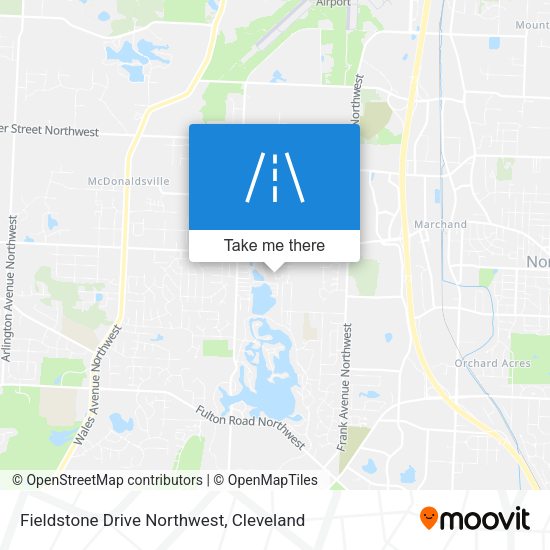 Mapa de Fieldstone Drive Northwest