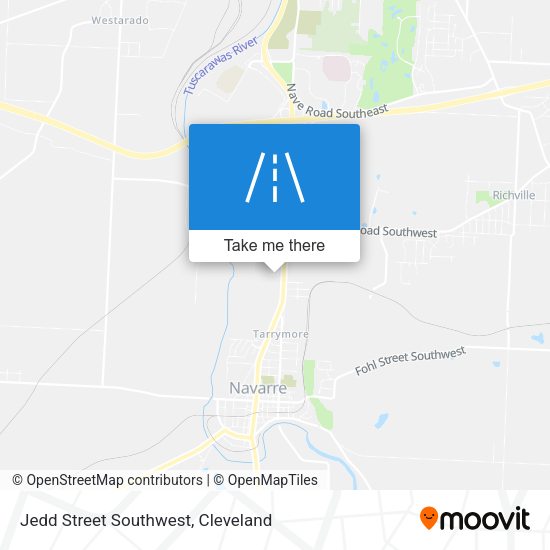 Jedd Street Southwest map