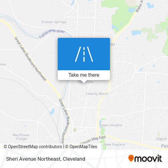 Mapa de Sheri Avenue Northeast