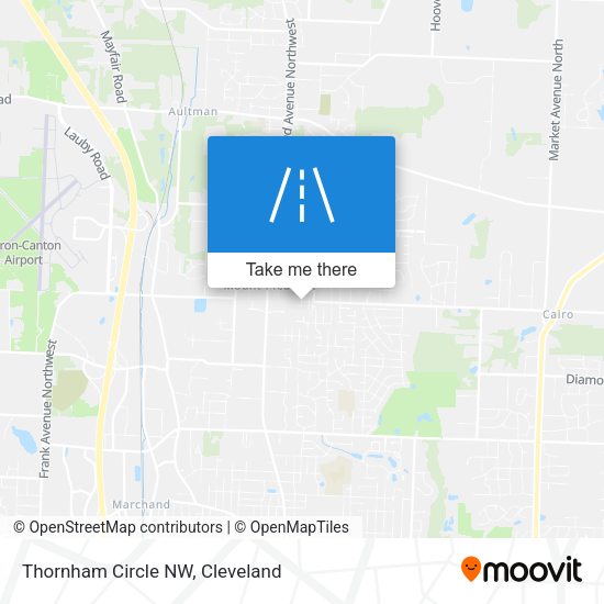 Mapa de Thornham Circle NW