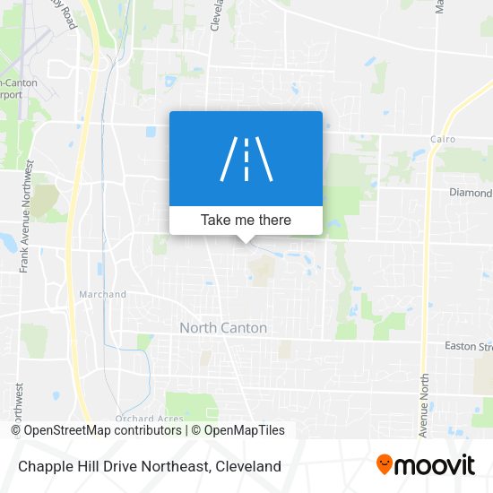 Mapa de Chapple Hill Drive Northeast