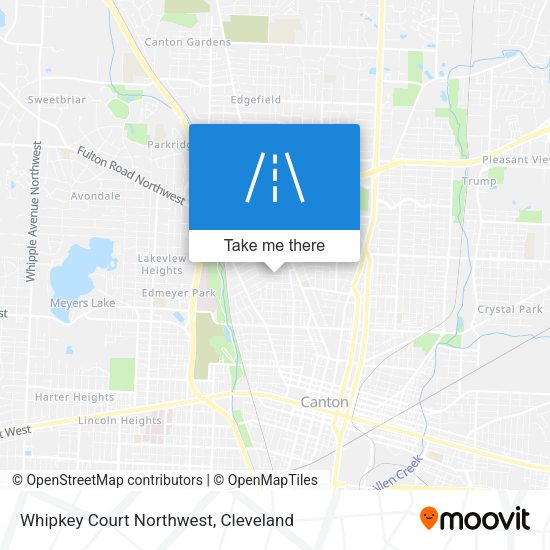 Whipkey Court Northwest map