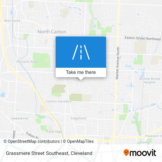 Grassmere Street Southeast map