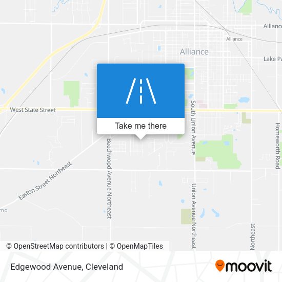 Mapa de Edgewood Avenue