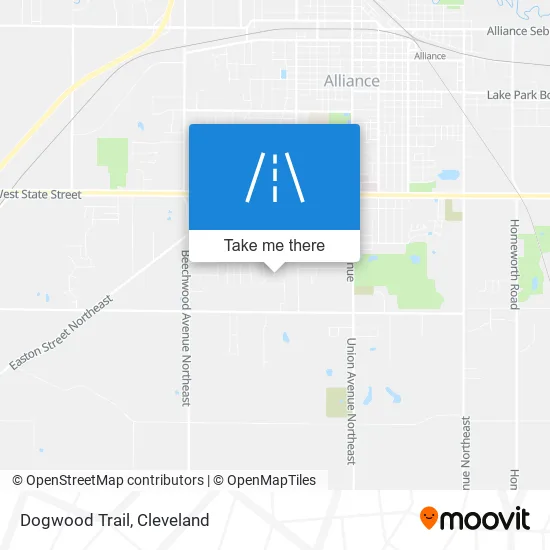 Dogwood Trail map