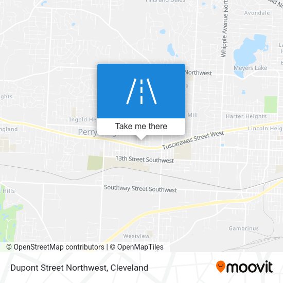 Dupont Street Northwest map