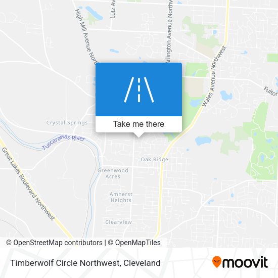Mapa de Timberwolf Circle Northwest