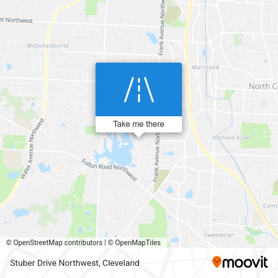 Stuber Drive Northwest map