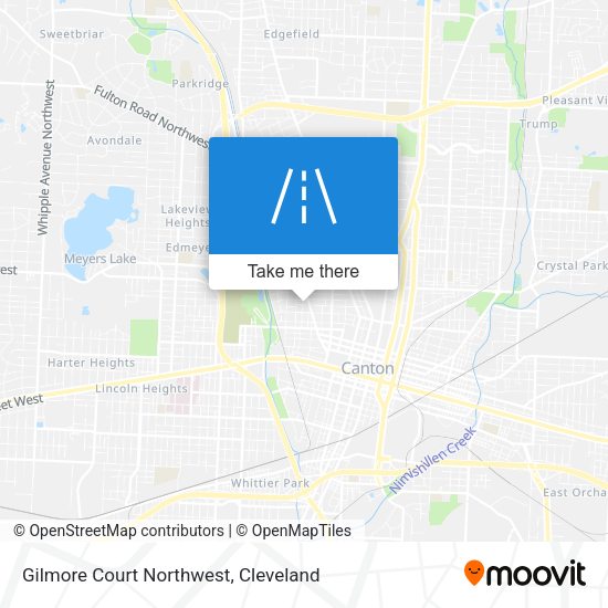 Mapa de Gilmore Court Northwest