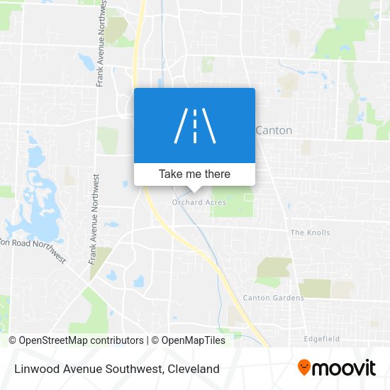 Mapa de Linwood Avenue Southwest