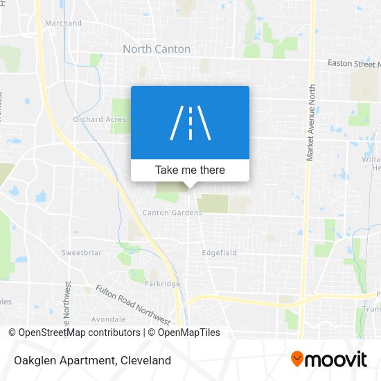 Oakglen Apartment map