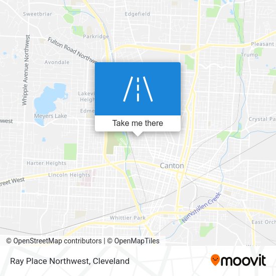 Mapa de Ray Place Northwest