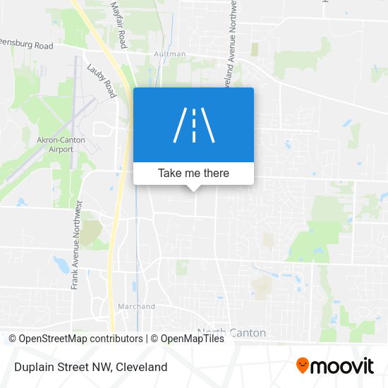 Mapa de Duplain Street NW