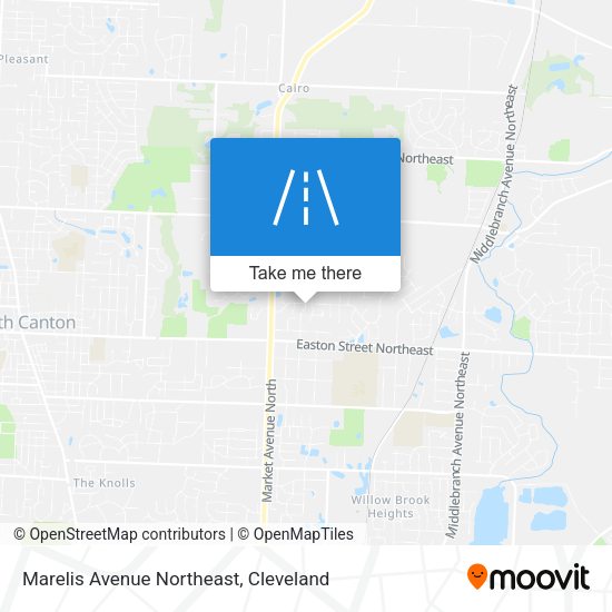 Mapa de Marelis Avenue Northeast