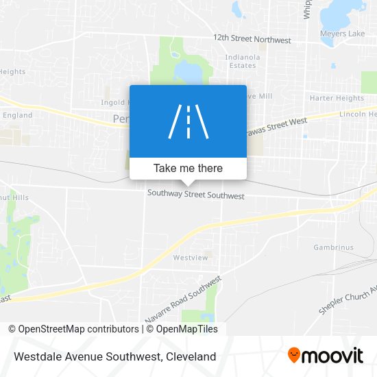 Westdale Avenue Southwest map