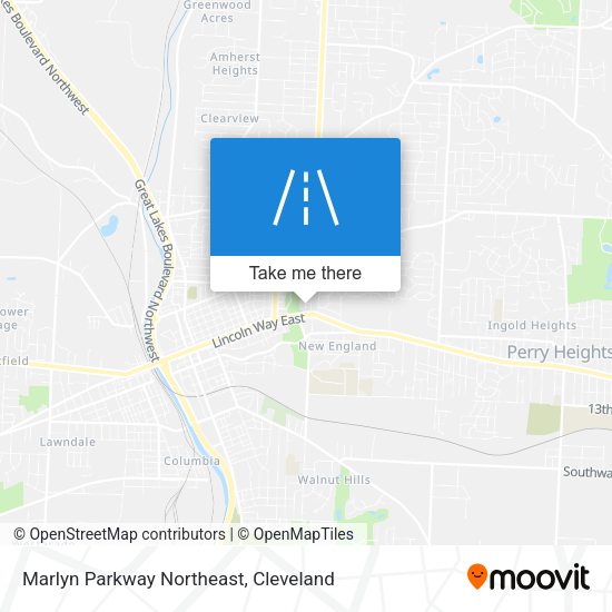 Mapa de Marlyn Parkway Northeast
