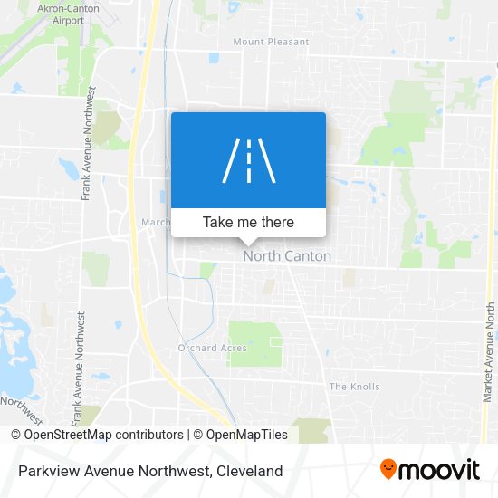 Parkview Avenue Northwest map