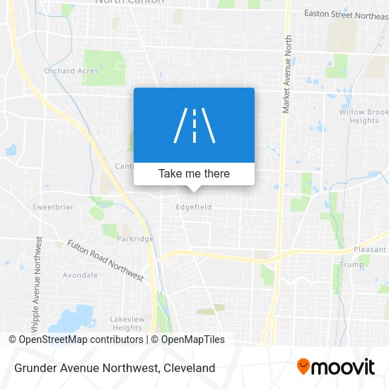 Mapa de Grunder Avenue Northwest
