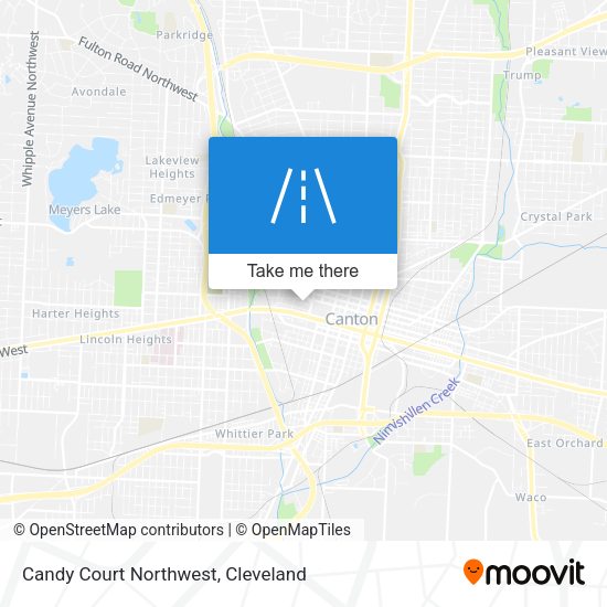 Candy Court Northwest map