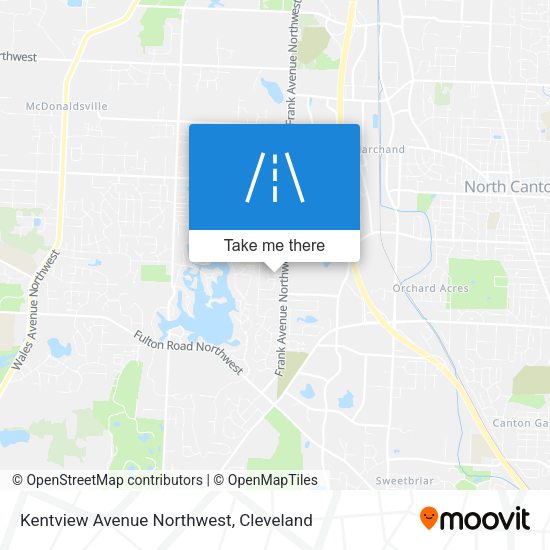 Kentview Avenue Northwest map