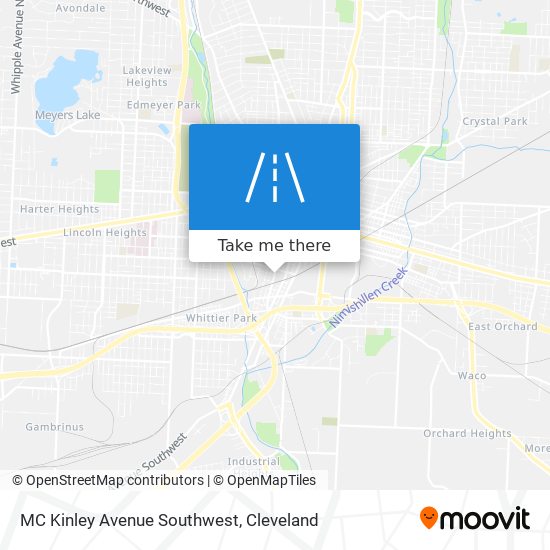 Mapa de MC Kinley Avenue Southwest