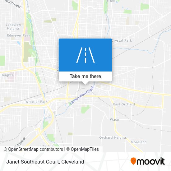 Janet Southeast Court map