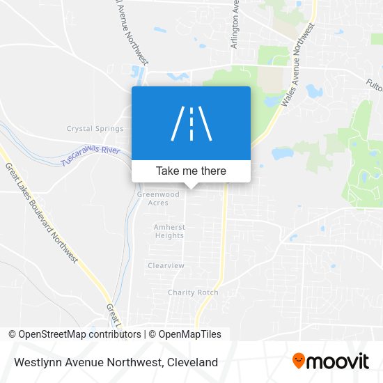 Westlynn Avenue Northwest map