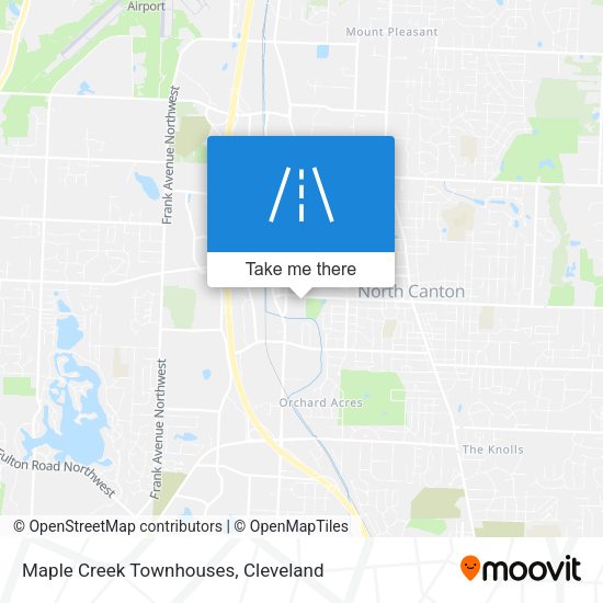 Mapa de Maple Creek Townhouses