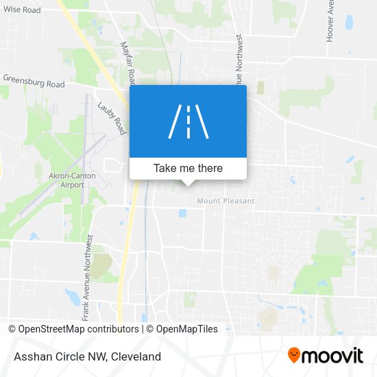 Mapa de Asshan Circle NW