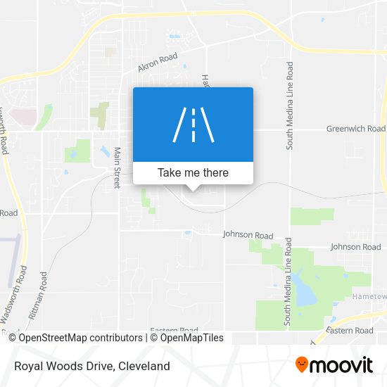 Mapa de Royal Woods Drive
