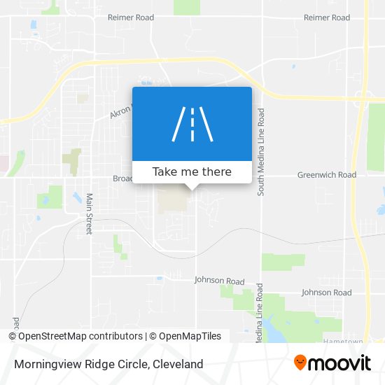 Morningview Ridge Circle map