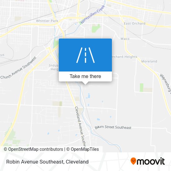 Robin Avenue Southeast map