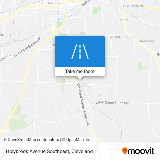 Mapa de Holybrook Avenue Southeast