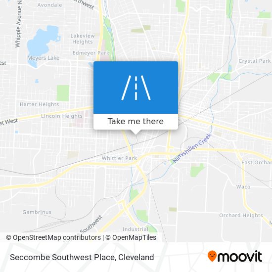 Mapa de Seccombe Southwest Place