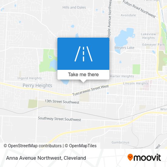 Mapa de Anna Avenue Northwest