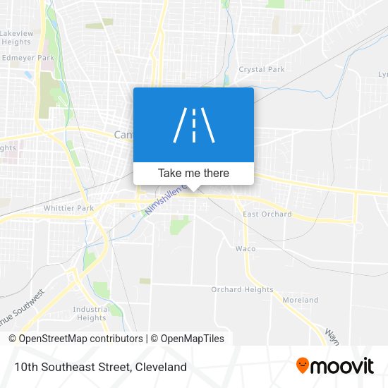 10th Southeast Street map