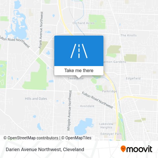 Mapa de Darien Avenue Northwest