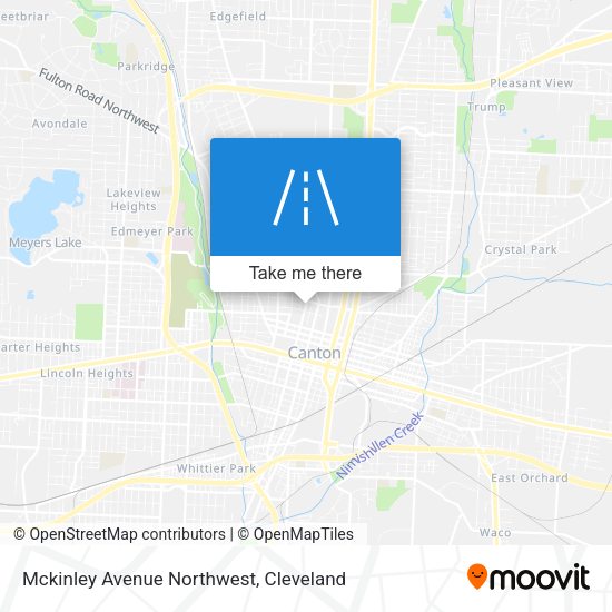 Mckinley Avenue Northwest map