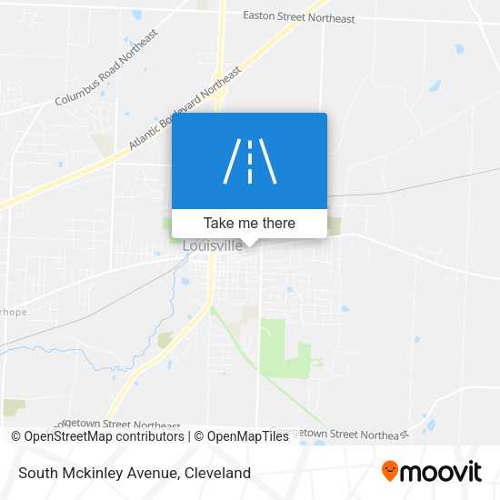 Mapa de South Mckinley Avenue