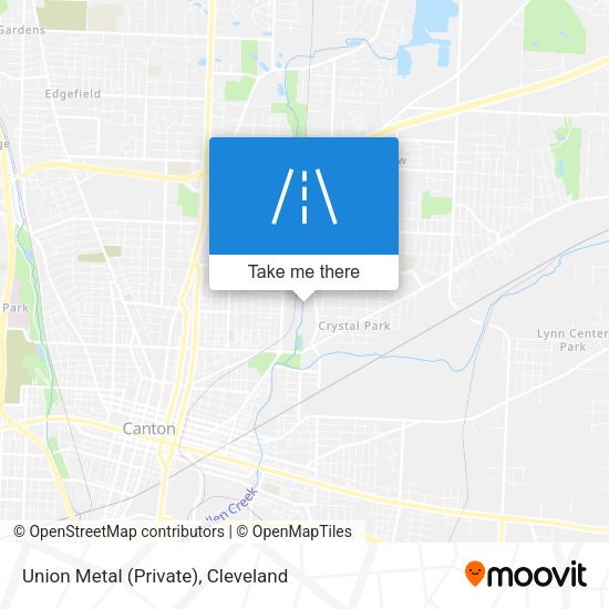 Union Metal (Private) map