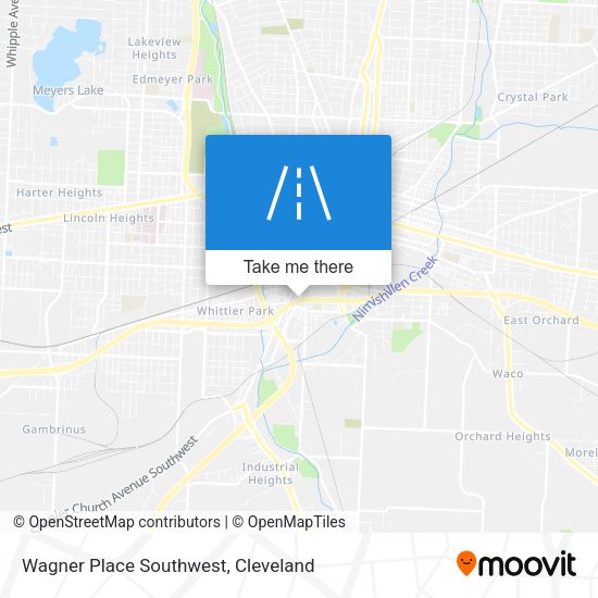 Wagner Place Southwest map