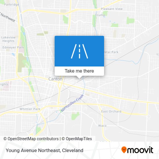 Mapa de Young Avenue Northeast